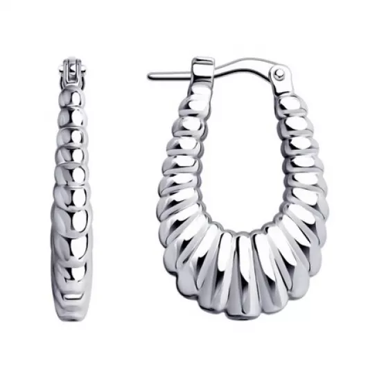 Серьги из серебра
