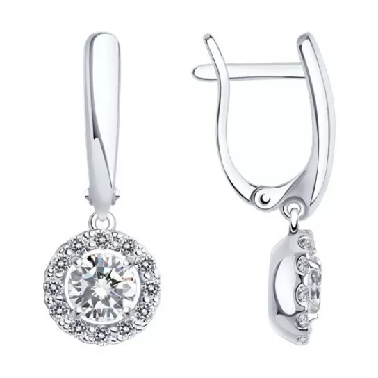 Серьги из серебра