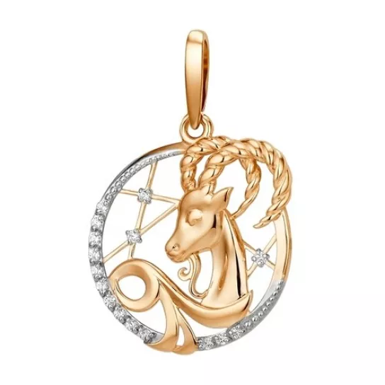 Подвеска зодиак из золота