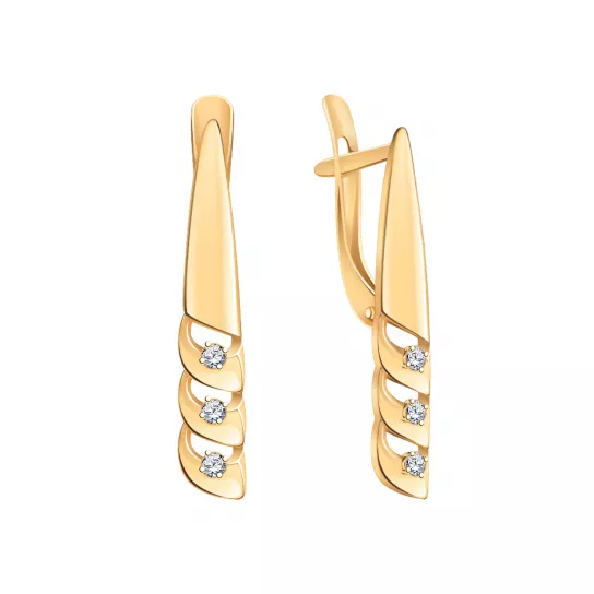 Серьги из золота