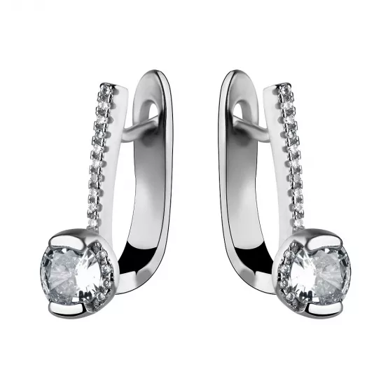 Серьги из серебра