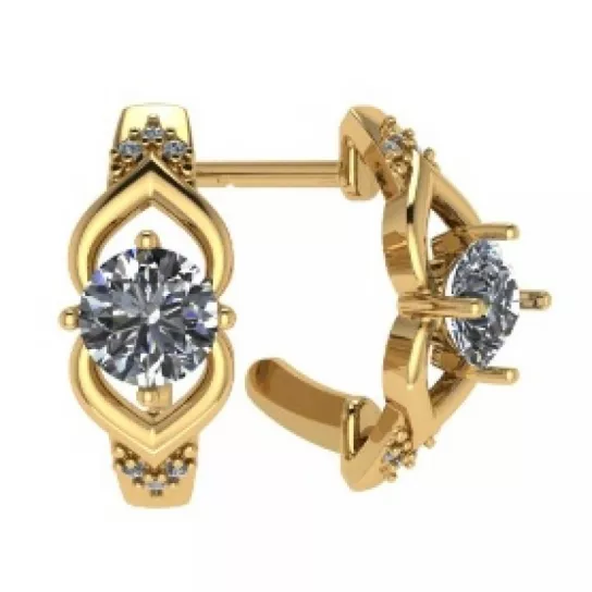 Серьги из золота