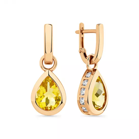 Серьги из золота