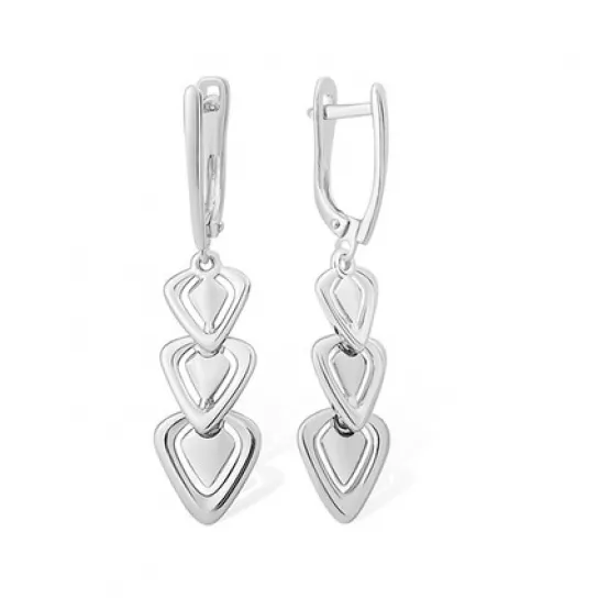 Серьги из серебра