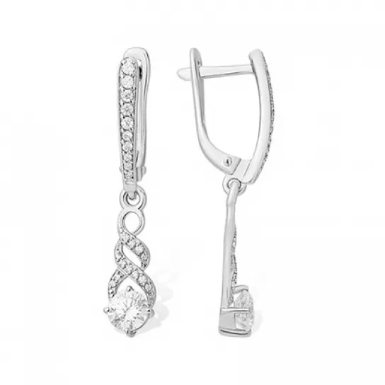 Серьги из серебра